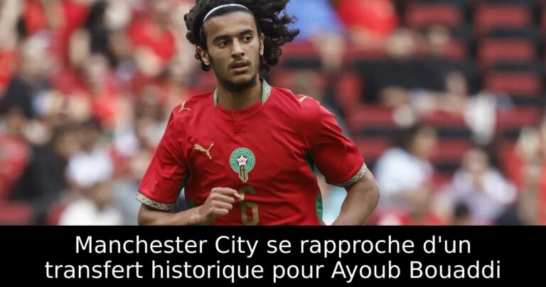 Manchester City se rapproche d'un transfert historique pour Ayoub Bouaddi