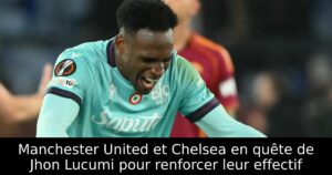 Manchester United et Chelsea en quête de Jhon Lucumi pour renforcer leur effectif