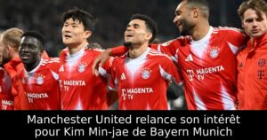 Manchester United relance son intérêt pour Kim Min-jae de Bayern Munich