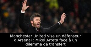 Manchester United vise un défenseur d&rsquo;Arsenal : Mikel Arteta face à un dilemme de transfert