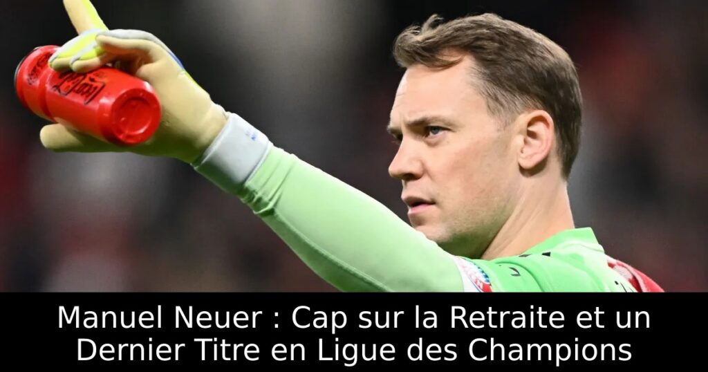 Manuel Neuer : Cap sur la Retraite et un Dernier Titre en Ligue des Champions