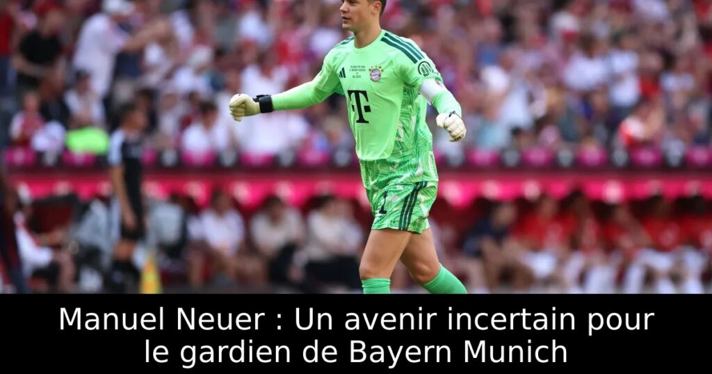 Manuel Neuer : Un avenir incertain pour le gardien de Bayern Munich