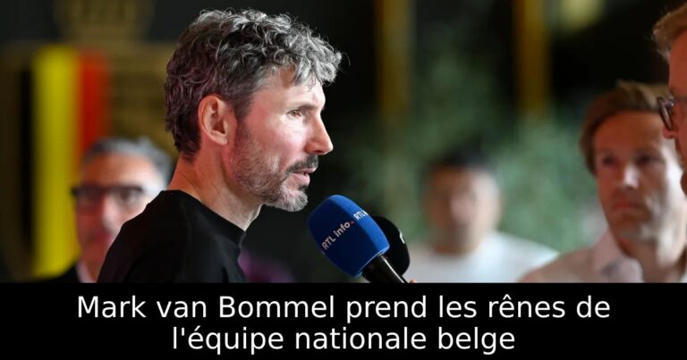 Mark van Bommel prend les rênes de l'équipe nationale belge