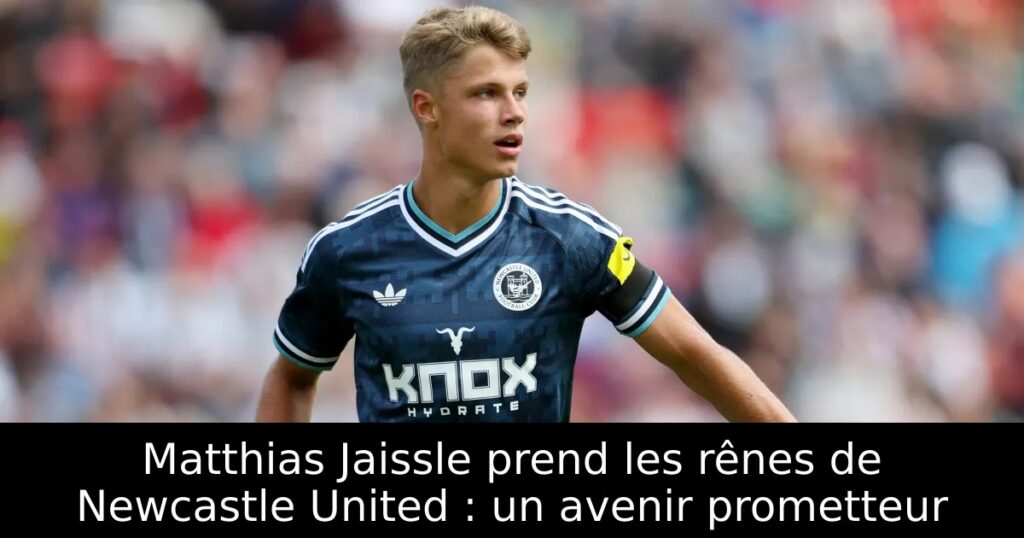 Matthias Jaissle prend les rênes de Newcastle United : un avenir prometteur