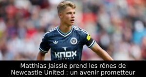 Matthias Jaissle prend les rênes de Newcastle United : un avenir prometteur