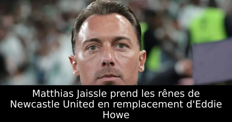 Matthias Jaissle prend les rênes de Newcastle United en remplacement d'Eddie Howe