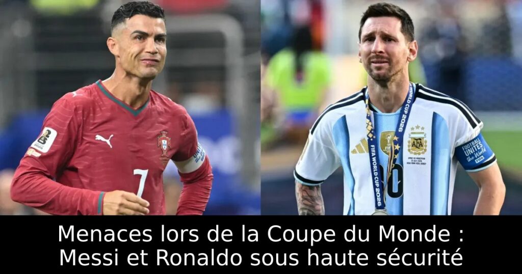 Menaces lors de la Coupe du Monde : Messi et Ronaldo sous haute sécurité