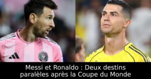 Messi et Ronaldo : Deux destins paralèles après la Coupe du Monde