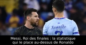 Messi, Roi des finales : la statistique qui le place au-dessus de Ronaldo