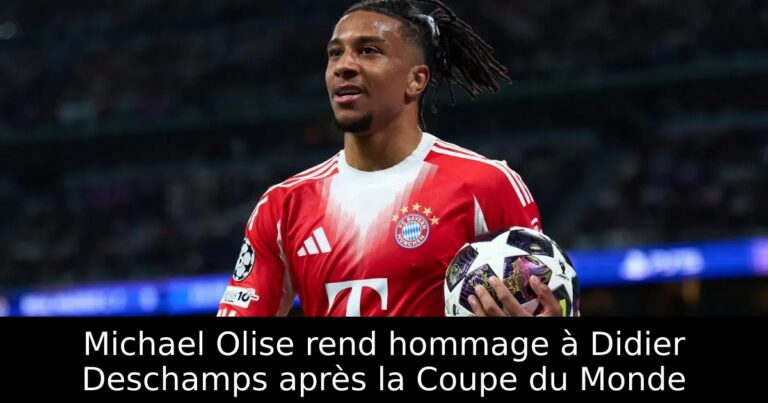 Michael Olise rend hommage à Didier Deschamps après la Coupe du Monde