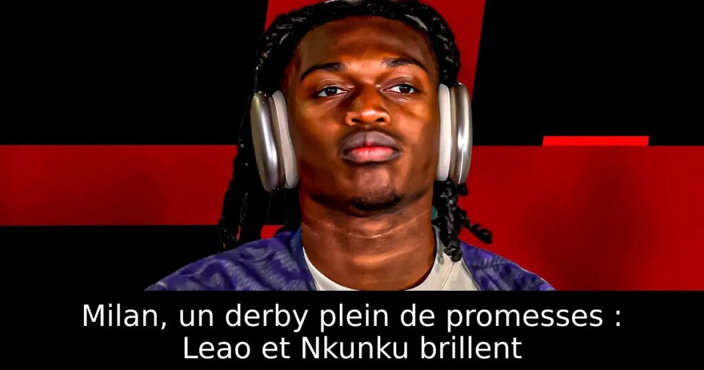 Milan, un derby plein de promesses : Leao et Nkunku brillent