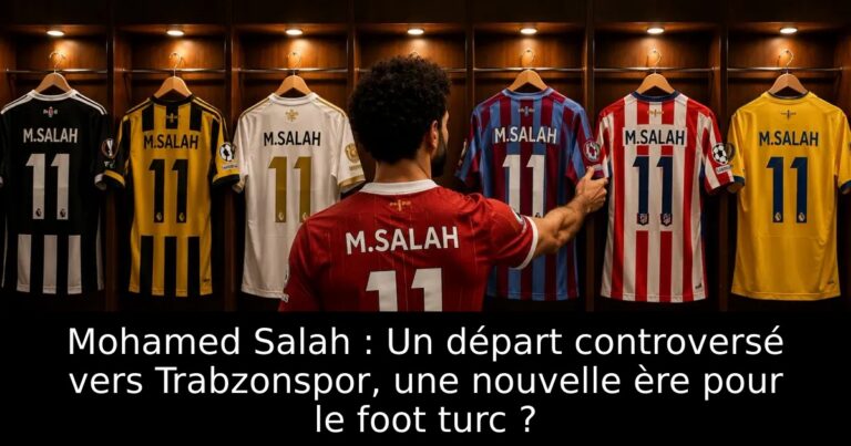 Mohamed Salah : Un départ controversé vers Trabzonspor, une nouvelle ère pour le foot turc ?