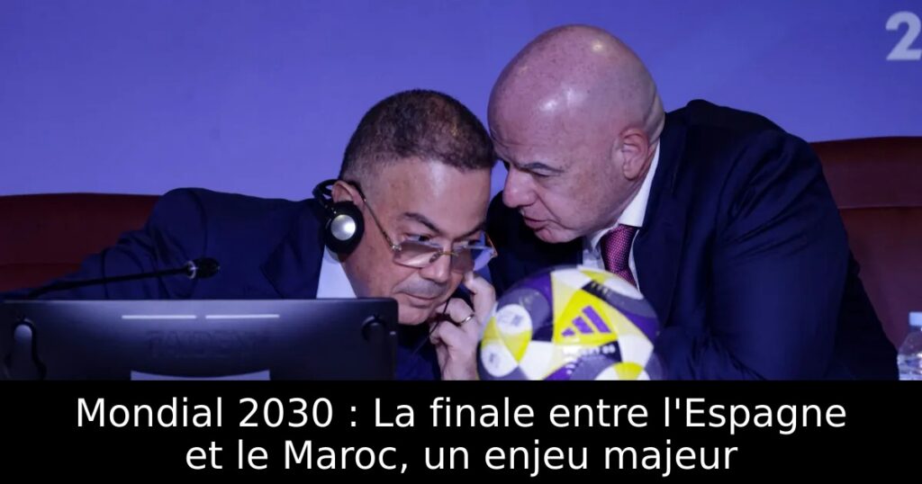 Mondial 2030 : La finale entre l&rsquo;Espagne et le Maroc, un enjeu majeur
