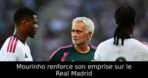 Mourinho renforce son emprise sur le Real Madrid