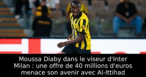 Moussa Diaby dans le viseur d&rsquo;Inter Milan : une offre de 40 millions d&rsquo;euros menace son avenir avec Al-Ittihad