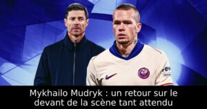 Mykhailo Mudryk : un retour sur le devant de la scène tant attendu