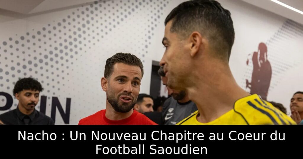 Nacho : Un Nouveau Chapitre au Coeur du Football Saoudien