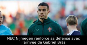 NEC Nijmegen renforce sa défense avec l&rsquo;arrivée de Gabriel Brás