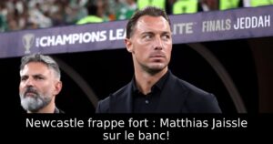 Newcastle frappe fort : Matthias Jaissle sur le banc!