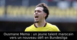 Ousmane Mema : un jeune talent marocain vers un nouveau défi en Bundesliga