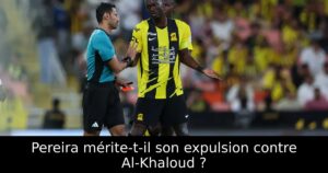 Pereira mérite-t-il son expulsion contre Al-Khaloud ?