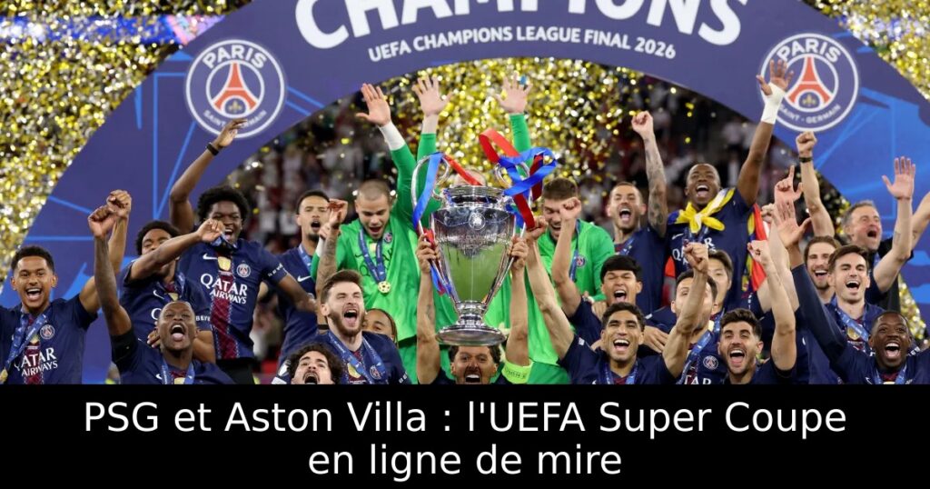 PSG et Aston Villa : l&rsquo;UEFA Super Coupe en ligne de mire