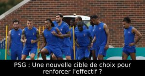 PSG : Une nouvelle cible de choix pour renforcer l&rsquo;effectif ?