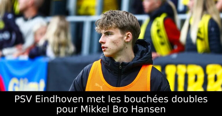 PSV Eindhoven met les bouchées doubles pour Mikkel Bro Hansen