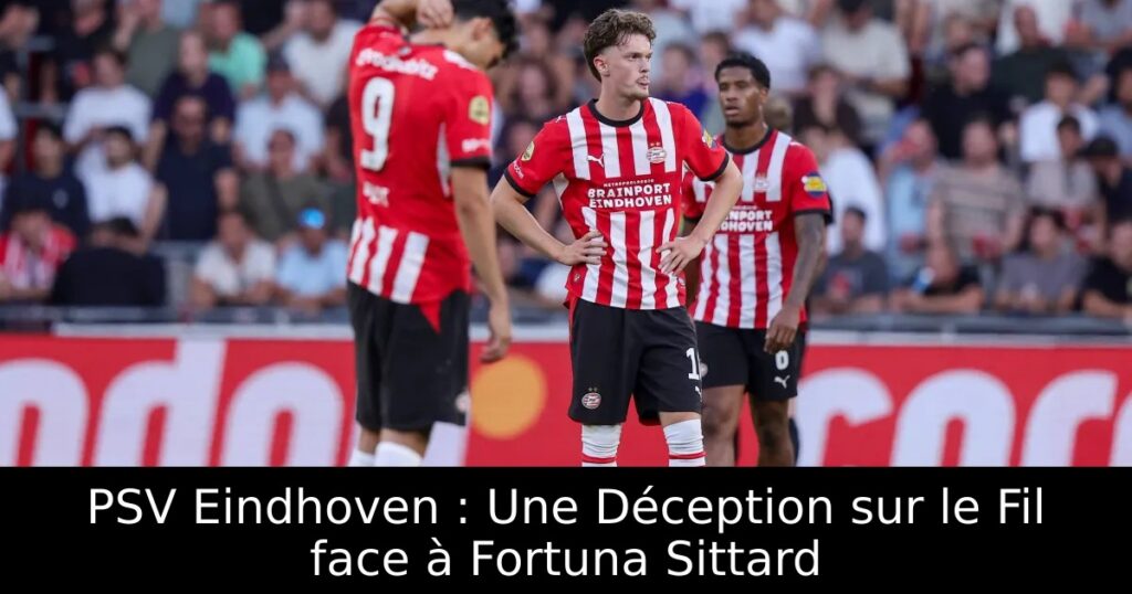 PSV Eindhoven : Une Déception sur le Fil face à Fortuna Sittard