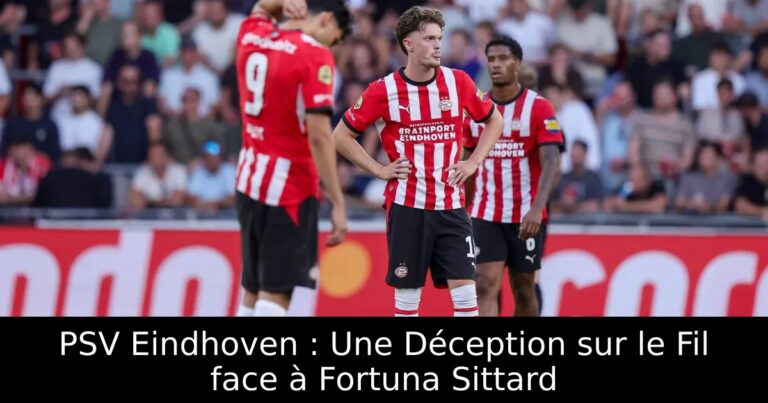 PSV Eindhoven : Une Déception sur le Fil face à Fortuna Sittard