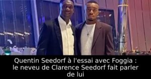 Quentin Seedorf à l&rsquo;essai avec Foggia : le neveu de Clarence Seedorf fait parler de lui