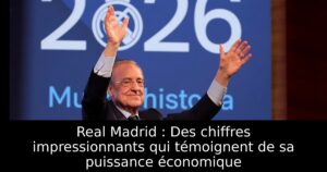 Real Madrid : Des chiffres impressionnants qui témoignent de sa puissance économique