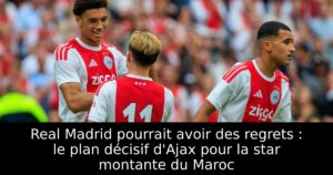Real Madrid pourrait avoir des regrets : le plan décisif d&rsquo;Ajax pour la star montante du Maroc