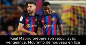 Real Madrid prépare son retour avec vengeance, Mourinho de nouveau en lice