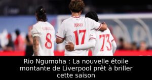 Rio Ngumoha : La nouvelle étoile montante de Liverpool prêt à briller cette saison