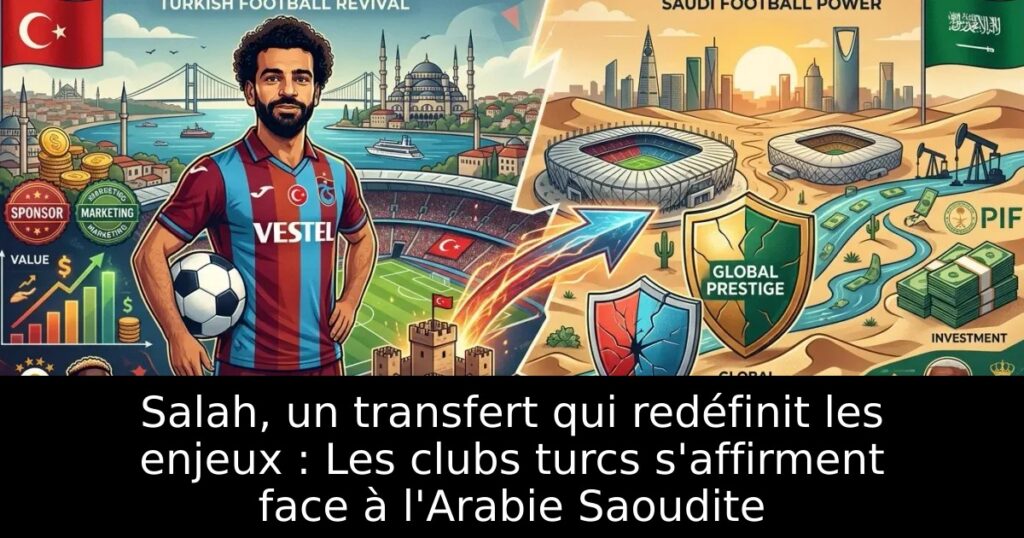 Salah, un transfert qui redéfinit les enjeux : Les clubs turcs s&rsquo;affirment face à l&rsquo;Arabie Saoudite