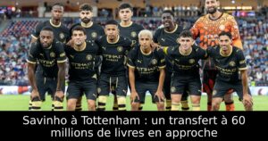 Savinho à Tottenham : un transfert à 60 millions de livres en approche