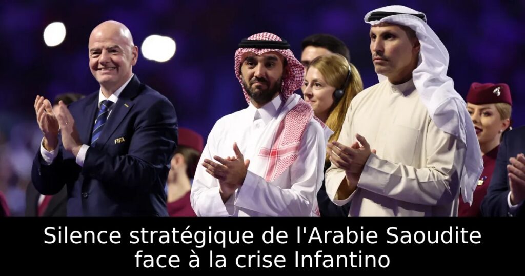 Silence stratégique de l&rsquo;Arabie Saoudite face à la crise Infantino