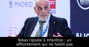 Tebas riposte à Infantino : un affrontement qui ne faiblit pas
