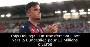 Thijs Dallinga : Un Transfert Bouillant vers la Bundesliga pour 11 Millions d&rsquo;Euros