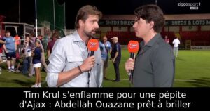 Tim Krul s&rsquo;enflamme pour une pépite d&rsquo;Ajax : Abdellah Ouazane prêt à briller