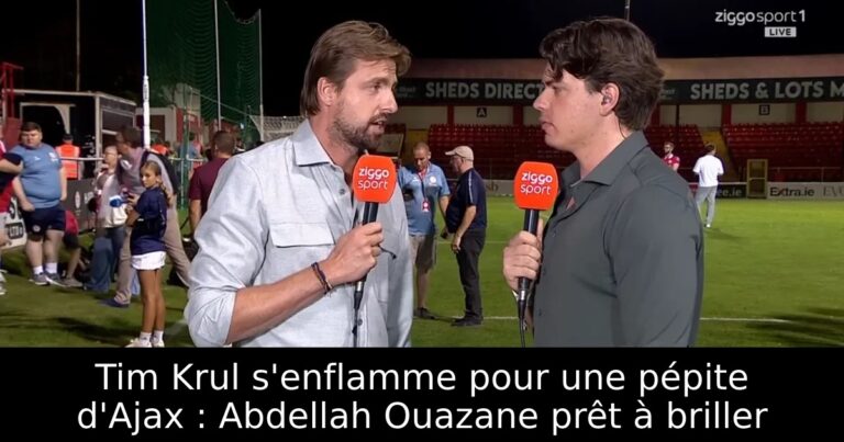 Tim Krul s'enflamme pour une pépite d'Ajax : Abdellah Ouazane prêt à briller