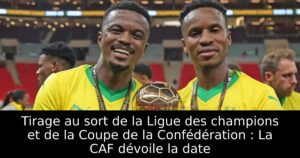 Tirage au sort de la Ligue des champions et de la Coupe de la Confédération : La CAF dévoile la date