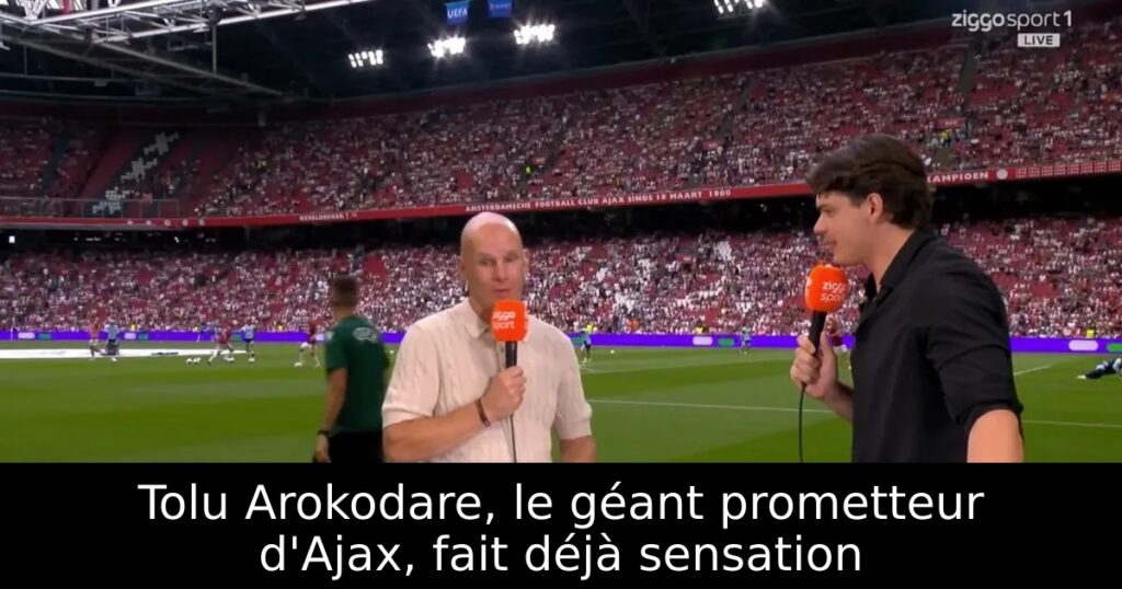 Tolu Arokodare, le géant prometteur d&rsquo;Ajax, fait déjà sensation