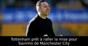 Tottenham prêt à rafler la mise pour Savinho de Manchester City