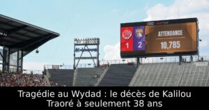 Tragédie au Wydad : le décès de Kalilou Traoré à seulement 38 ans