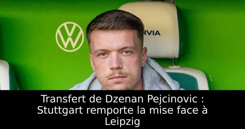 Transfert de Dzenan Pejcinovic : Stuttgart remporte la mise face à Leipzig