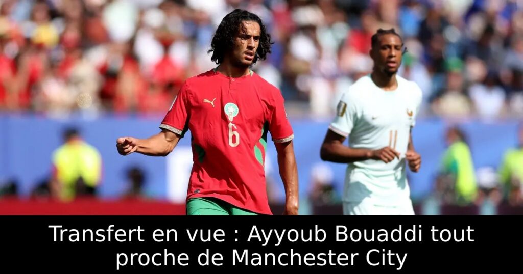 Transfert en vue : Ayyoub Bouaddi tout proche de Manchester City