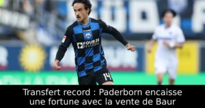Transfert record : Paderborn encaisse une fortune avec la vente de Baur