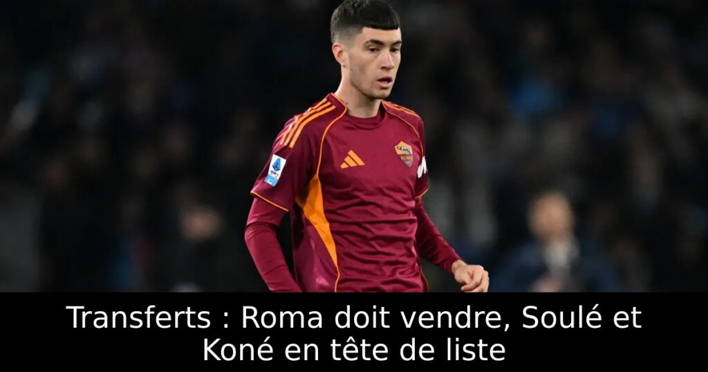 Transferts : Roma doit vendre, Soulé et Koné en tête de liste